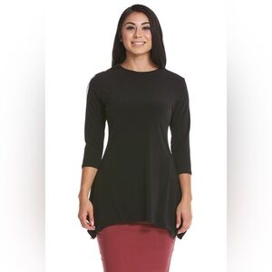 Elegant Black Women's Top